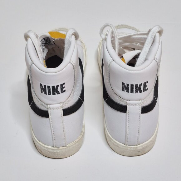 Women's Nike Blazer Mid '77 Vintage White/Black - Picture 4 of 7